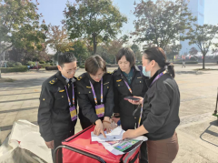 南京市栖霞区市场监视办理局完成2025南京马拉松